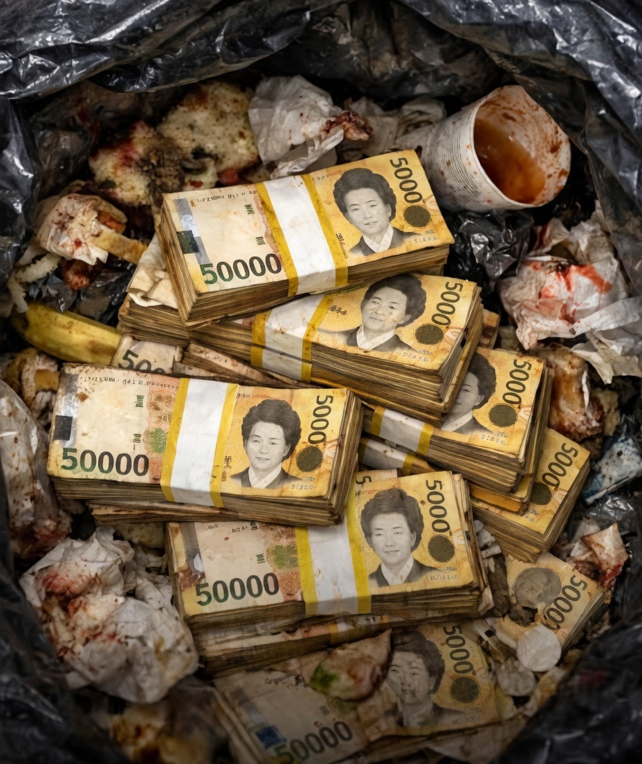 “한 달째 오리무중”…쓰레기봉투 속 2500만원, 주인 행방 여전히 ‘깜깜’