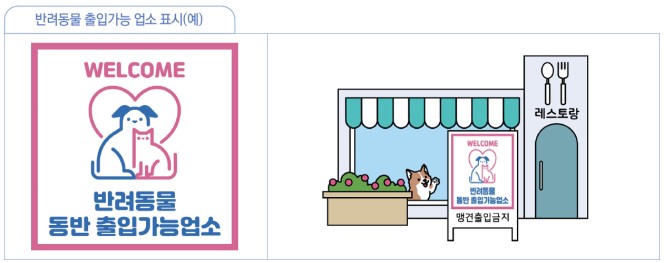 인천시, 3월 1일부터‘반려동물 동반출입 음식점 제도’시행