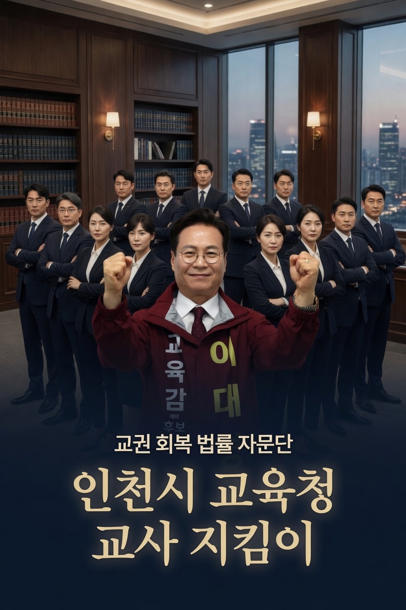 인천 교육감 예비후보 이대형, 대한민국 최초 ‘교권 회복 법률 자문단’ 구성 제안… “선생님 지킴이” 강력 행보 눈길