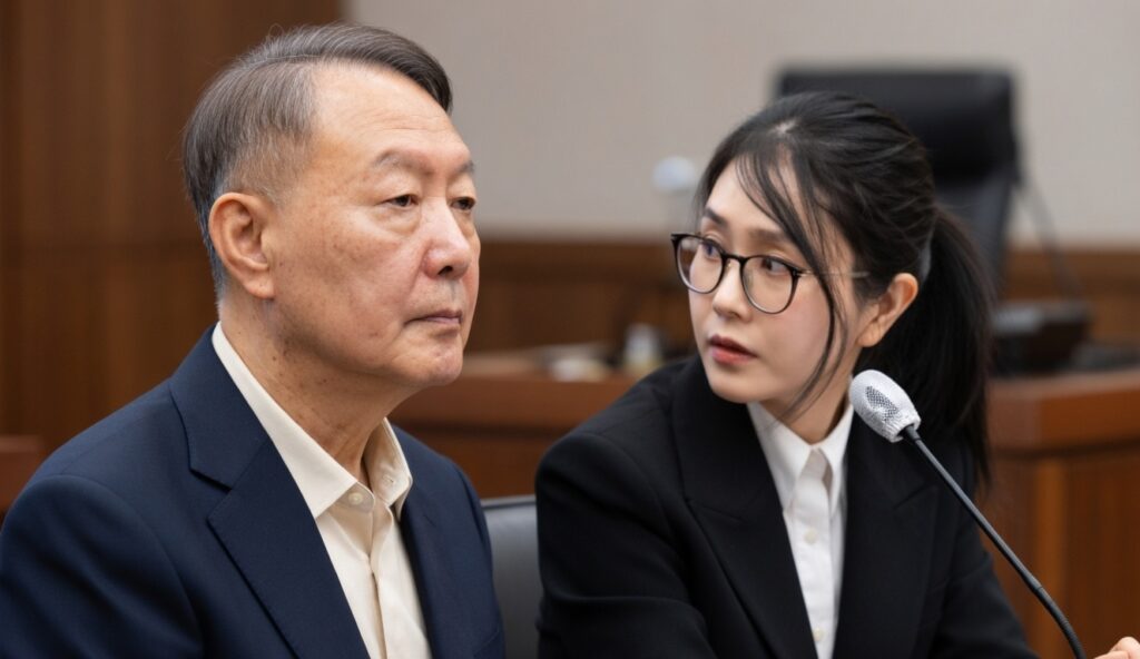 윤석열 김건희 부부 9개월 만에 법정서 첫 대면