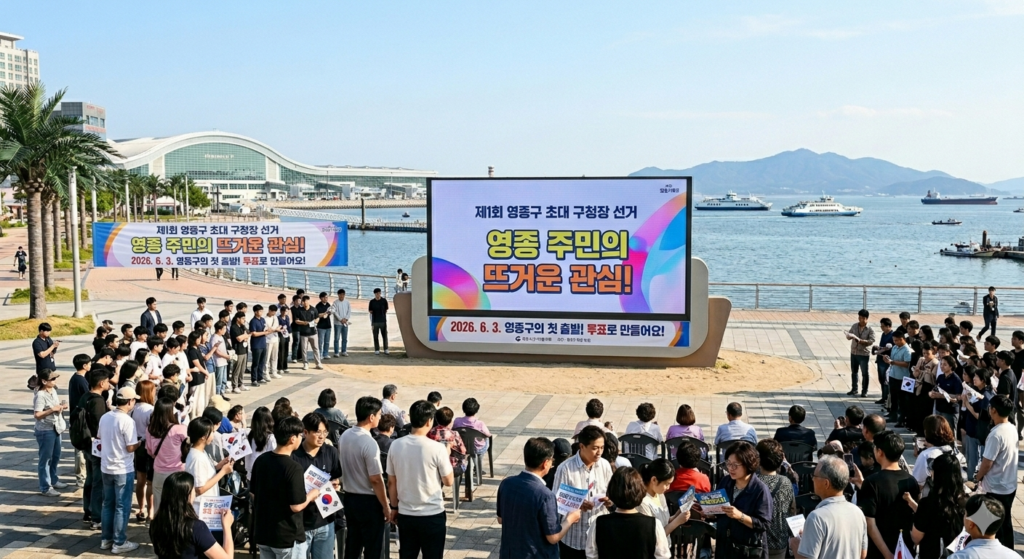 우리 손으로 뽑는 첫 수장”…’독립’ 앞둔 영종구민, 초대 구청장 선거에 이목 집중