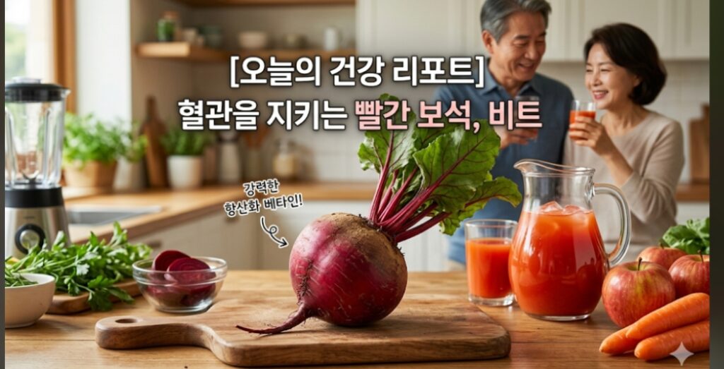 ​[오늘의 건강 리포트] 침묵의 살인자 ‘혈전’ 잡는 빨간 보석, ‘비트’의 재발견