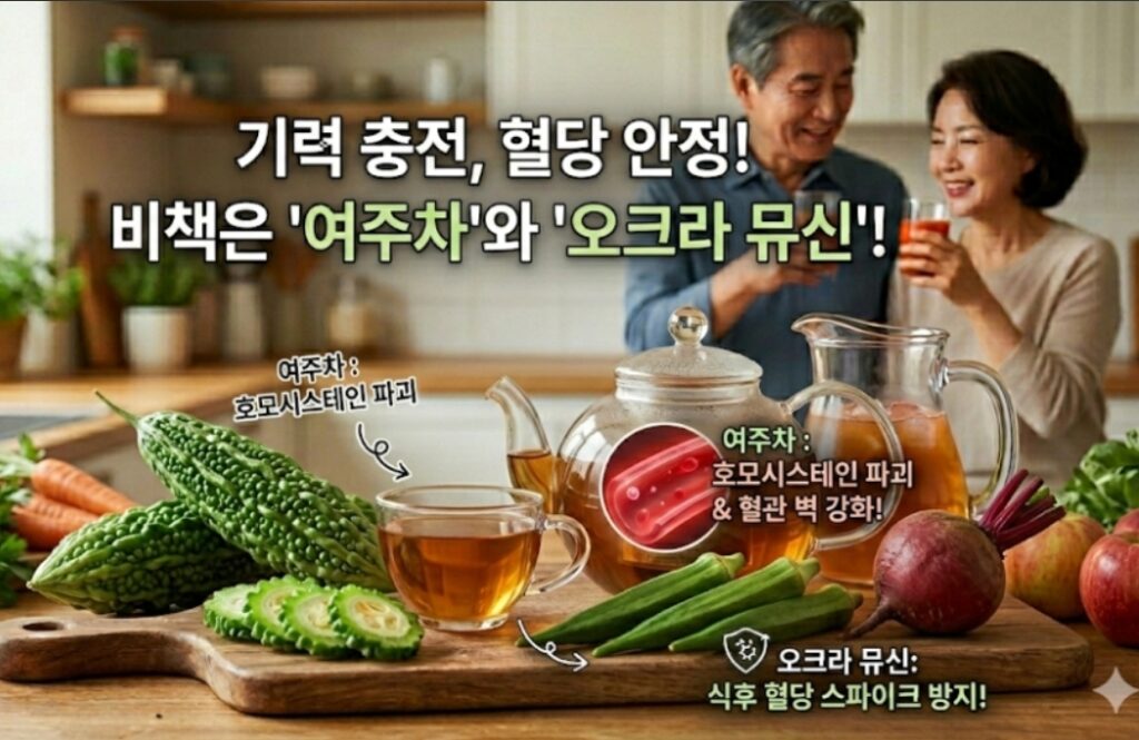 ​[오늘의 건강 리포트] 기력 보충과 혈당을 동시에 잡는 ‘초록 보약’, 오크라와 여주