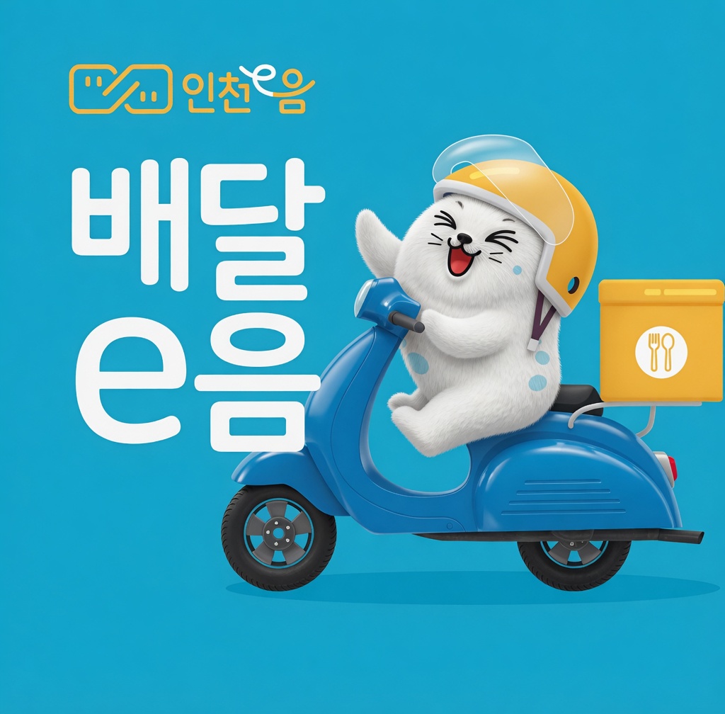 인천시, 민관협력형 공공배달앱 오늘 본격 서비스 개시