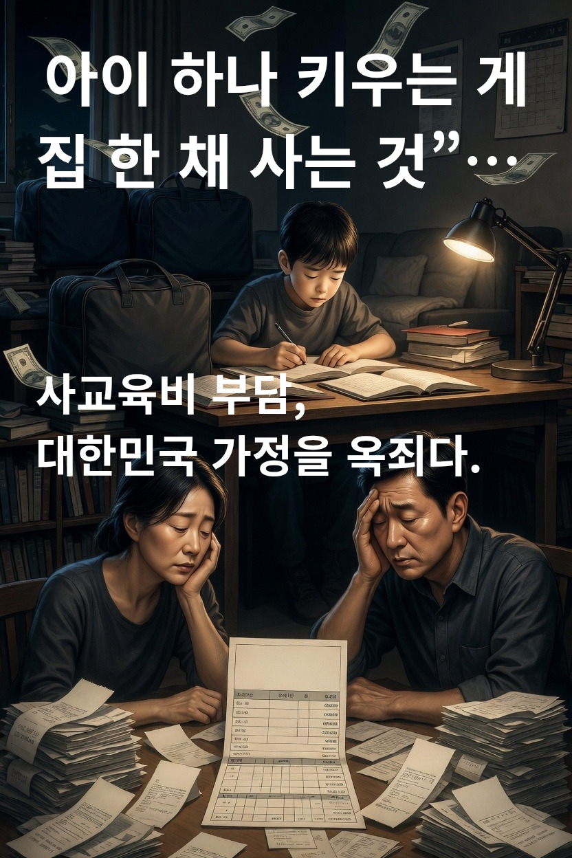 사교육27조 시대 . 저출생의 핵심 원인으로 지목