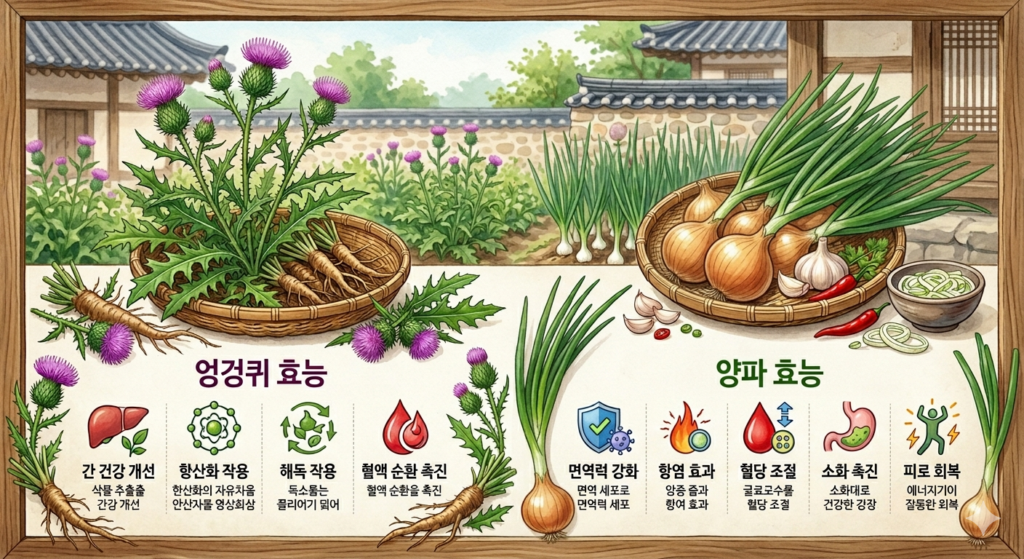오늘의 건강 리포트] 뇌혈관·위 건강, 한 번에 살리는 ‘쓴맛’의 위력