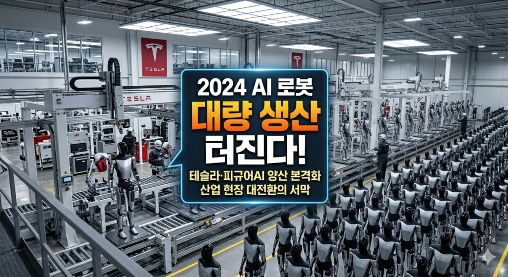 [경제 비즈니스] “인간 대체할 AI 휴머노이드”… 올해 ‘대량 생산’ 진짜 터진다