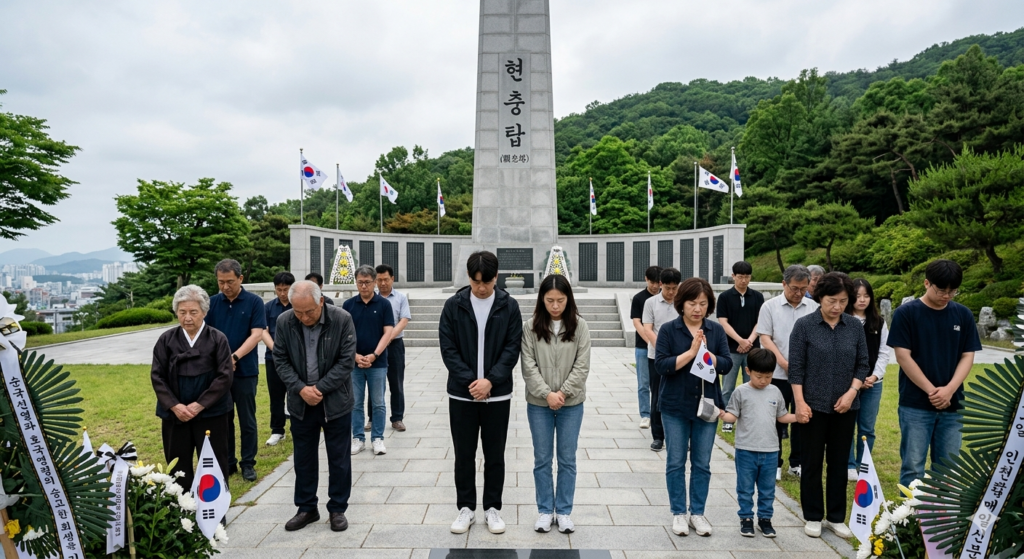 현장] 인천 전역에 울려 퍼진 1분간의 묵념…“순국선열의 희생 기리며”