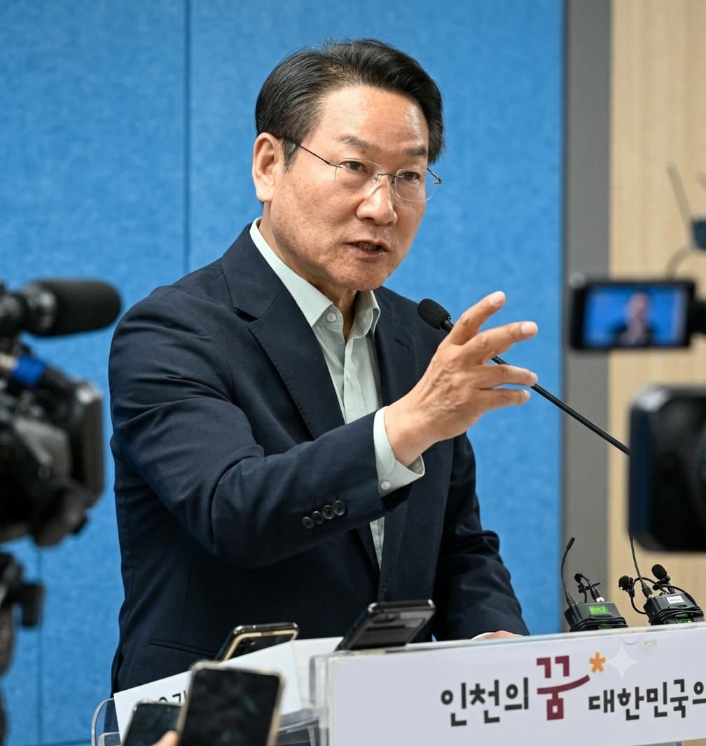 유정복 인천시장 “투표용지 부족 사태는 전대미문의 국민 참정권 침해… 선관위 해체·특검 촉구”