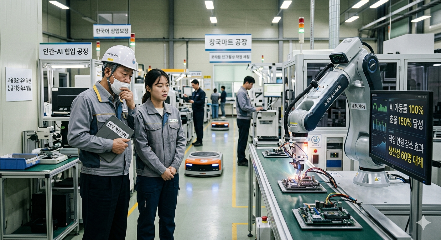 100명이 할 일, 60명이 끝낸다”… AI가 몰고 온 일자리 지각변동