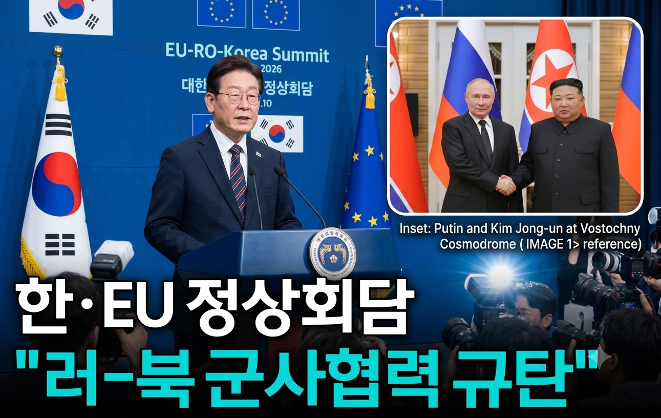 “북·러 군사협력은 불법 폭거”… 한·EU, 벨기에 사태서 ‘공동 전선’ 전격 구축