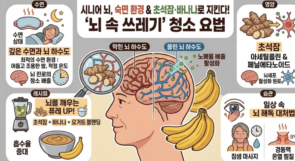 건강 리포트] “잠깐 졸았을 뿐인데 치매라고?”… 뇌 속 쓰레기 치우는 ‘숙면의 비밀’