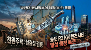 박찬대 인수위, iH 첫 현장 압박… ‘천원주택·송도 R2’ 칼날 검증 예고