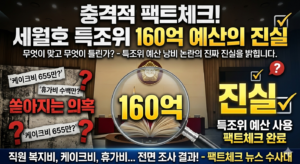 세월호 조사위가 아직도?”… 11년 전 예산안 꺼내든 ‘시차 왜곡’ 괴담의 실체
