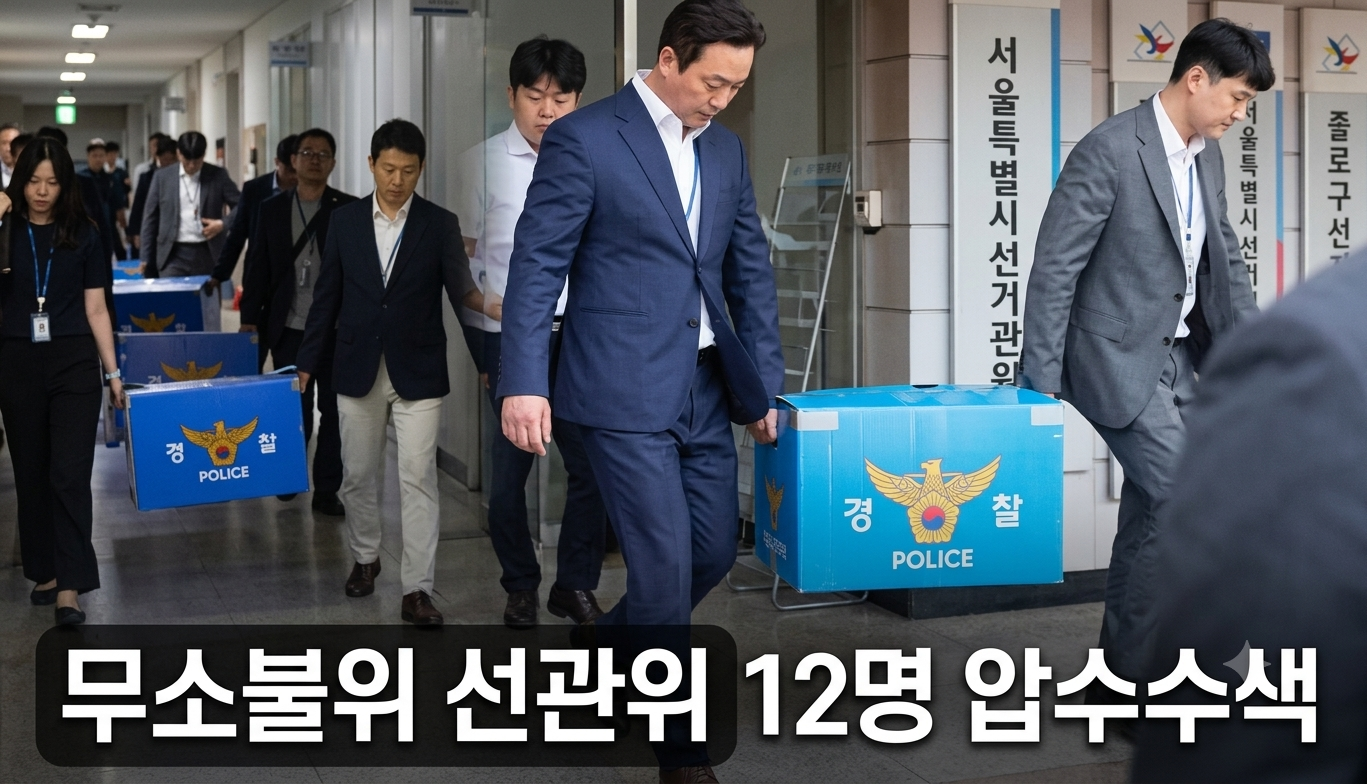 멈춰 선 투표소, 그들이 지운 것은 민주주의의 무게였다