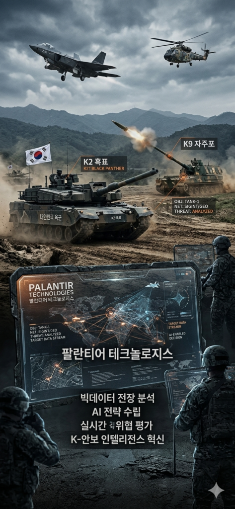 껍데기만 만들던 K방산은 잊어라… ‘10조 투입’ 뇌(Brain)를 키우는 한국형 팔란티어 프로젝트