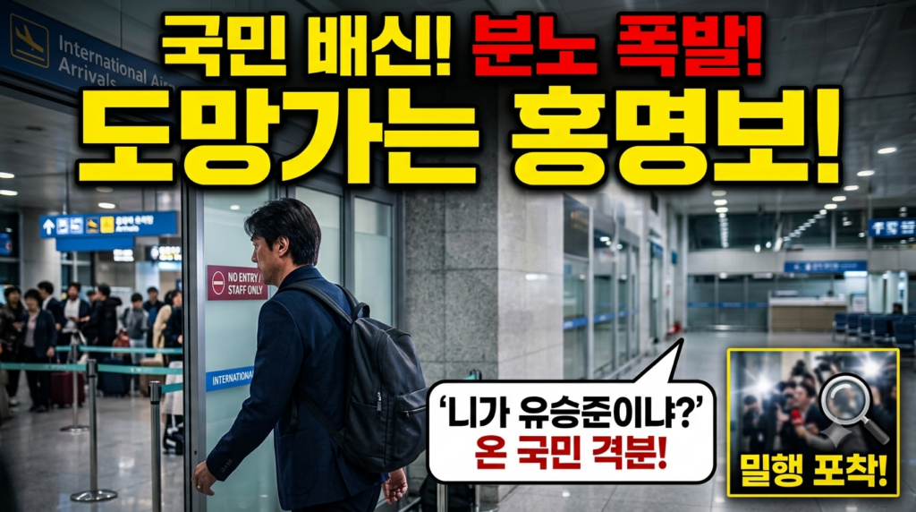 온 국민의 배신감 ! 홍명보, 그가 남긴 씁쓸한 뒷모습