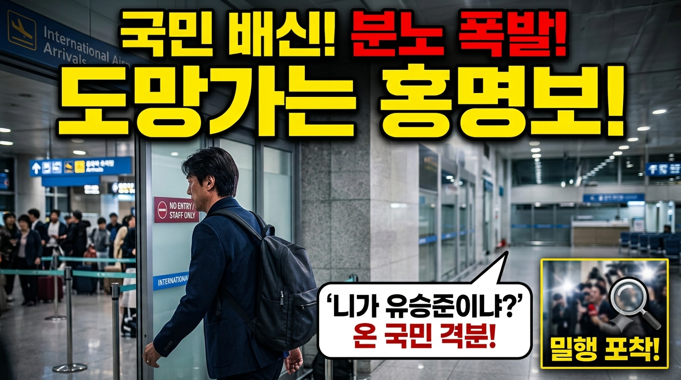 온 국민의 배신감 !  홍명보, 그가 남긴 씁쓸한 뒷모습